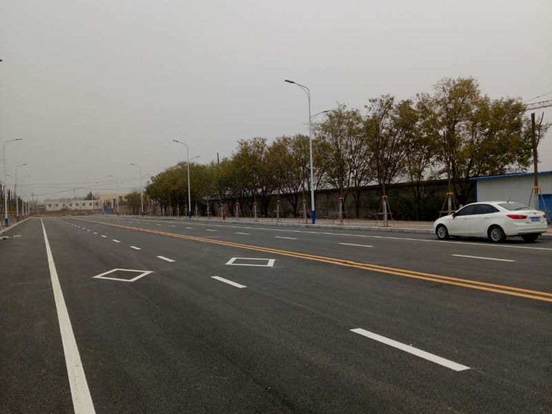宋元瓷規(guī)劃二路道路、綠化及配套設(shè)施實(shí)景圖